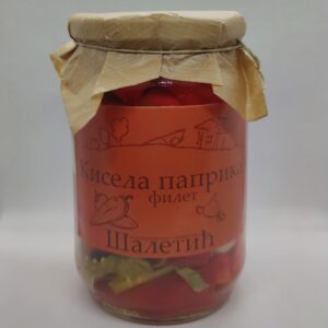 Kisela paprika - fileti